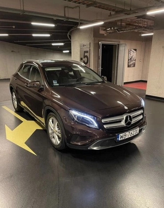 Mercedes-Benz GLA cena 82900 przebieg: 111000, rok produkcji 2015 z Wyszków małe 79